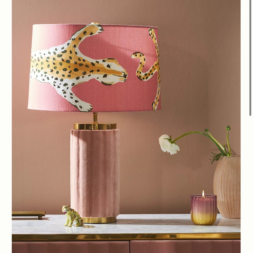 Dana Gibson Leopard Lamp Shade Anthropologie